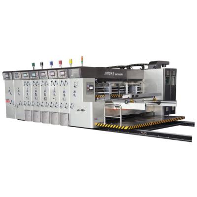 China PRY920 Hotels Automatic Lead Feeder Flexo Five Color Carton Box Printing Machine for sale