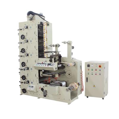 China Multicolor Rotary Printing Shops Label Printing Machine for sale