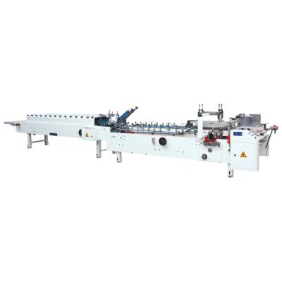 China ZH-400C Automatic Food Paper Folder Easy Operation Stable Gluer Machine With Straight Line for sale