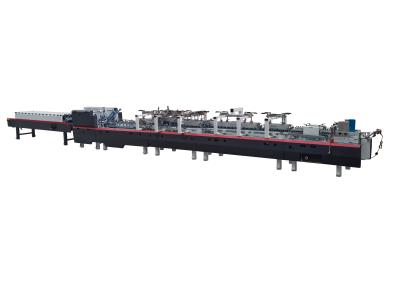 China Automatic Corrugated Box 4 6 Corner High Speed ​​Folder Gluer Prefolding To Beverage ZH-900D for sale