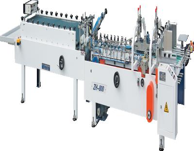 China ZH-800 Automatic Food Box Folder Gluer for sale