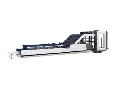 China PRY-1450E High Speed ​​Fully Automatic Beverage Corrugated Cardboard Flute Card To Card Paper Laminator for sale