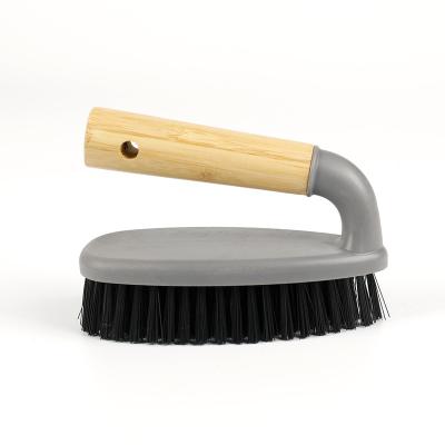 China Environmentally Sustainable Floor Brush Natural Wooden Cleaning Brush for sale