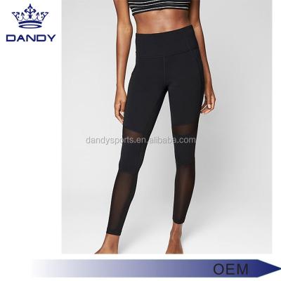 China Antibacterial Mesh Custom Design Tight Active Ladies Wear Sport Bra And Leggings For Women for sale