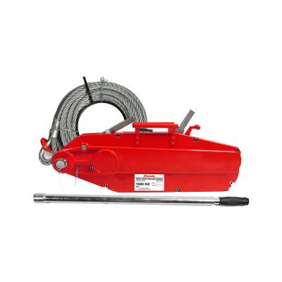 China China high quality manufacture construction aluminum housing wire rope hoist MASADA pulling cranes winch for sale