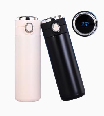 China Sustainable Intelligent water bottle with temperature display screen, student stainless steel insulated water cup for drinking water for sale