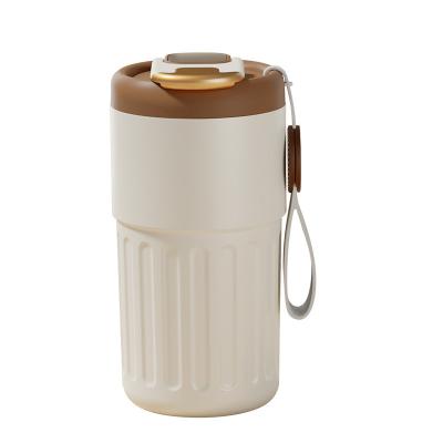 China Minimalist 316 Stainless Steel Coffee Mug Temperature Measurement Display Portable Smart Drink Bottle Travel Mug for sale