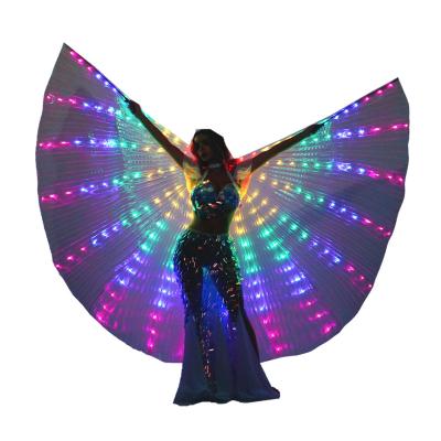 China SHINYOU LED Isis Wings Glow Light Up Dresses Dance Praise Costume Led Show Performance Clothing Carnival Halloween for sale