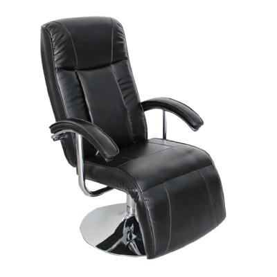 China New Design Manual Swivel Recliner (Height) PU Massage Recliner Chair Adjustable With Footrest for sale