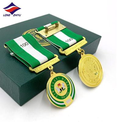 China Europe Longzhiyu 15 Years Qatar Supplier Islamic Design Medals Your Own Custom Pakistan Commemorative Medals Award Saudi Arabia Medals for sale