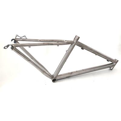 China BMX Grade 9 Ti 3al 2.5v Bike Frame Mountain Bike Frame for sale