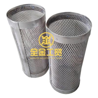 China Corrosion Resistance Titanium Round Anode Basket For Electroplating Industry for sale