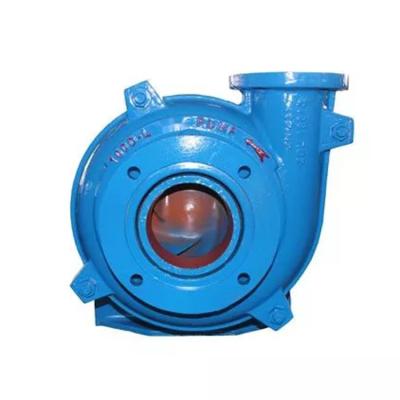 China Automotive Industry Non-block Solid Handling Negative Suction Slurry Pump 6 inch for mining process for sale