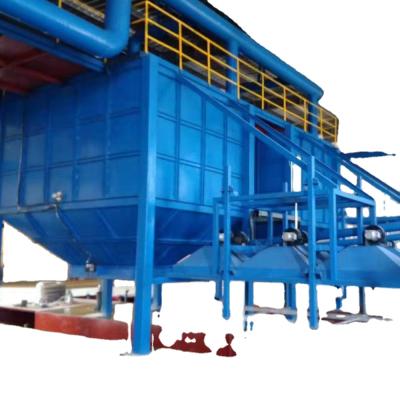 China Building material stores lost foam casting foundry machine for motor body/automatic lost foam casting production line for sale