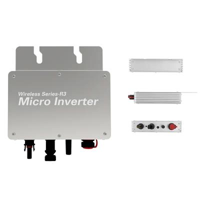 China Micro Version WVC 350W DC22V60V to 110V230V WIFI Auto On Grid Tie Power Mini Converter Inverter 245*202*60mm for sale