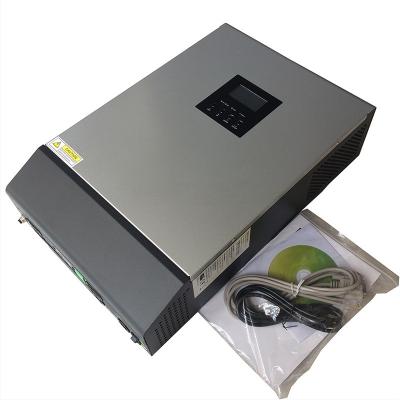 China Hybrid Inverter 5KVA 230VAC Pure Sine Wave Output Built In PWM 48V 50A Solar Charge Controller With 60A AC Charger 450*350*180mm for sale