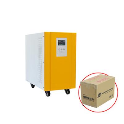 China 6KW Solar Inverter 48V 96V192V with MPPT or PWM Load Controller Pure Sine Out 491*260*490 for sale