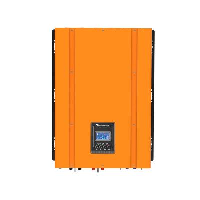 China RP Solar Off Grid Inverter 8000W Pure Sine Wave Inverter Charger 48VDC 96VDC with AC Charger and UPS 584*450*200MM for sale