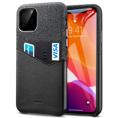 China Wallet Case ESR Card Slot Phone Case For iPhone 11 Pro Max Premium /11pro /11 PU Leather Phone Case For iPhone for sale