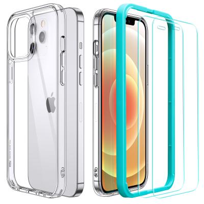 China Support Radio Charging Full ESR Protection Package For iPhone 12 Classic Hybrid Shock Absorbing Phone Case for sale