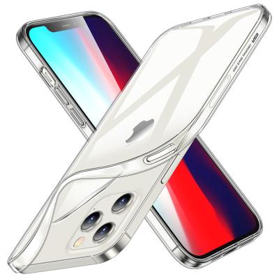 China thin & Light weight ESR Amazon TPU hot case for iphone 12 pro max soft tpu phone case transparent cover case for sale