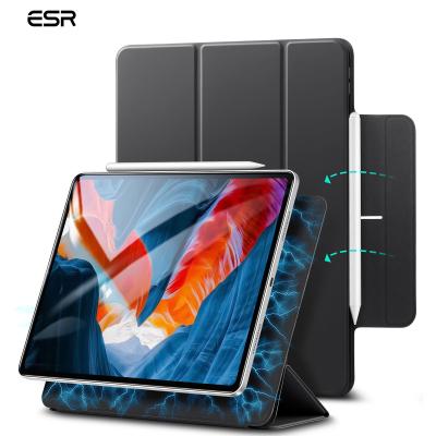 China Reliable Auto Sleep/Wake ESR Protective Case For iPad Pro 12.9 Case Magnetic Protector For iPad Pro 12.9 2018/2020/2021 for sale