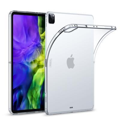 China Lightweight ESR Bounce Soft Shell Case For iPad Pro 11 2020 And 2018 Clear TPU Back Cover Supports Pencil Fit Wireless Charging Slim Case for sale