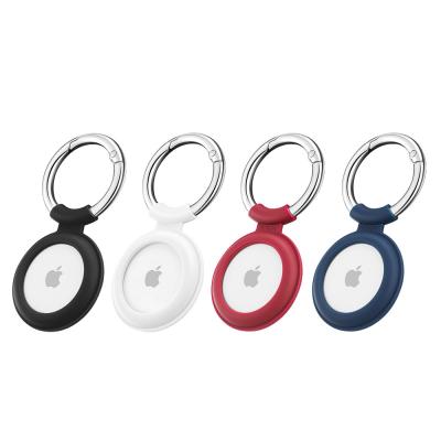 China Soft Silicone ESR Cloud Silicone For Apple AirTag 2021 Key Chain Case (2-Pack) for sale