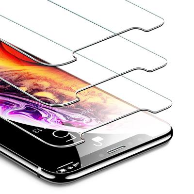 China Easy To Install Stronger ESR Screen Protector 10 HD 5x Tempered Glass Screen Protector For iPhone XR for sale