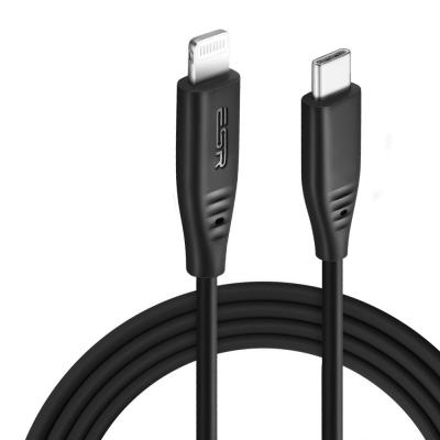 China High Speed ​​Data Charging Mobile ESR Success 3.3ft/1m USB C Band Accessories PD MFI Type C Amazon Cable Lighting Free Shipping for sale