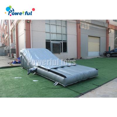 China FMX BMX pvc inflatable landing air bag pad bmx ramp ski airbag fmx airbag landing for sale