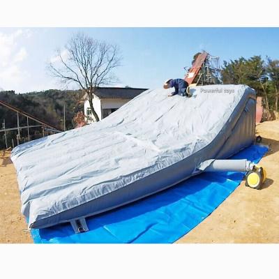 중국 22.9x14.76x6.56ft FMX Ramp Inflatable Stunt Jump Airbag Landing Ramp Bike Jump Air Bag 판매용