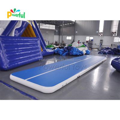 Cina Inflatable Gymnastics air track mats tumbling mat inflatable air track for gym home backyard in vendita