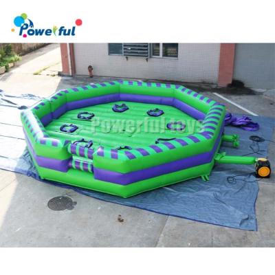 China Inflatable toxic meltdown inflatable wipeout last man standing for sale