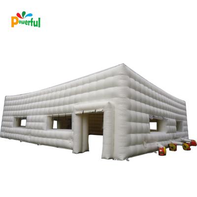 China Double Layers Air Building Inflatable Tent Inflatable Party Tent for sale