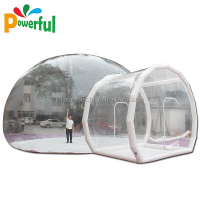 Chine inflatable tent waterproof camping tent clear inflatable bubble tent for Christmas decorations à vendre