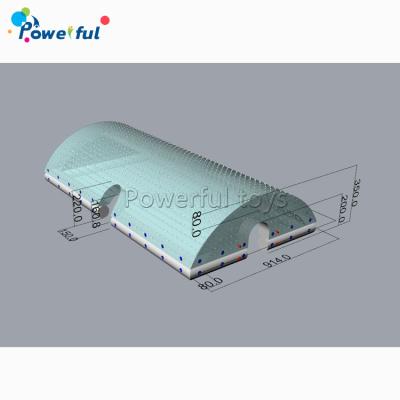 Cina Winter High quality Big Transparent Inflatable Pool Dome Waterproof Swimming Pool Cover Outdoor Tent in vendita