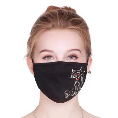 China Fashiom 2020 In Popular Reusable Washable Cloth Mask Cotton Face Mask Fashion Party Face Masks for sale