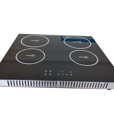 China Hotel Environmental Protection Energy Saving Dish Induction Cooker Four Zones Induction Hob for sale