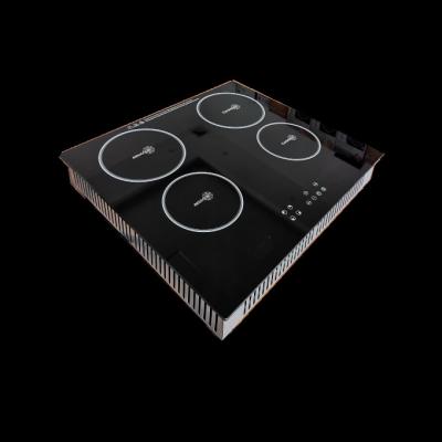 China Hotel China professional factory provide 4plate electric cooktop ceramic cooker electrical stove 4 plate for sale