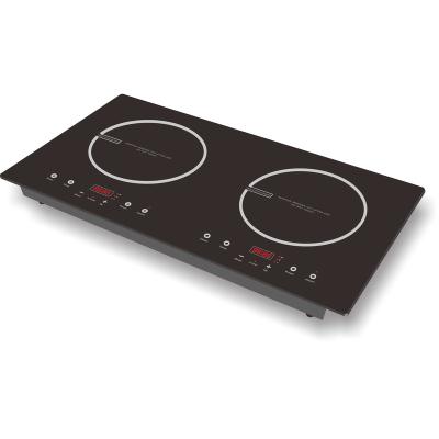 China CE Certificate Outdoor Sensor Touch Two Burner Induction Cooker With Good Quality for sale