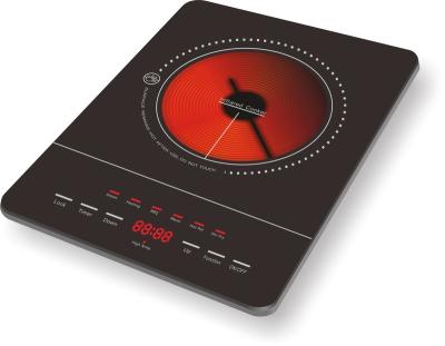 China Hotel electric infrared cooktops ceramic cooker with touch screen for sale