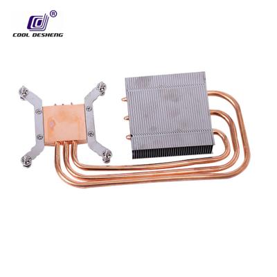 China copper & CPU Aluminum Memory Cooler Radiator Aluminum Extrusion Computer CPU Heatsink for sale