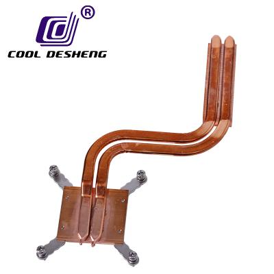 China copper & All-in-one aluminum fan control computer heat pipe heat pipe machine cooler heat pipe radiator for sale