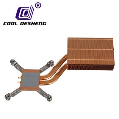 China Computer Case Consumer Electronics Fin Radiator Cooler Master Aluminum Stacked Heatsink For for sale