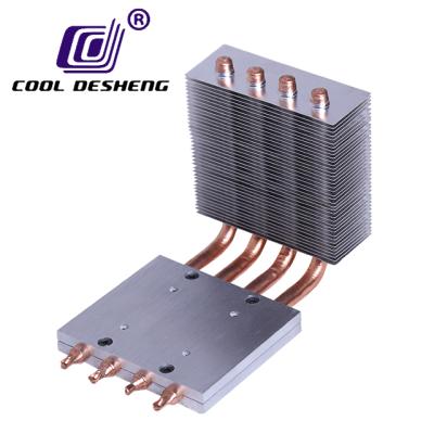 China copper & Aluminum LED With Light Ceiling Fan Projector Heatsink Fin And Industrial Fan Computer CPU Temperature Controller Car Heatsink for sale