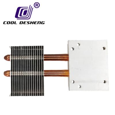 China Computer Case High Performance Desktop PC Durable Silent Heatpipe Double Head CPU Cooler for sale