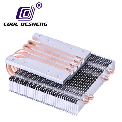 China Cooler Computer Case Computer CPU Fan 12V CPU Cooler DS02 Hydraulic Bearing Radiator for sale