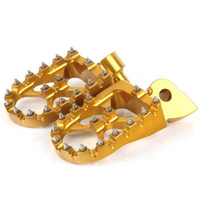 China Flat/Sharp Nails Motorcycle Foot Pegs Footrest For Honda CRF 150 R 2007-2022 CRF 250 2019-2022 CRF 450 2002-2022 for sale