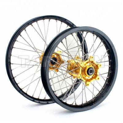 China Chinese Aluminum Alloy Motorcycle Spoke Wheels For Tarazon CRF450 for sale